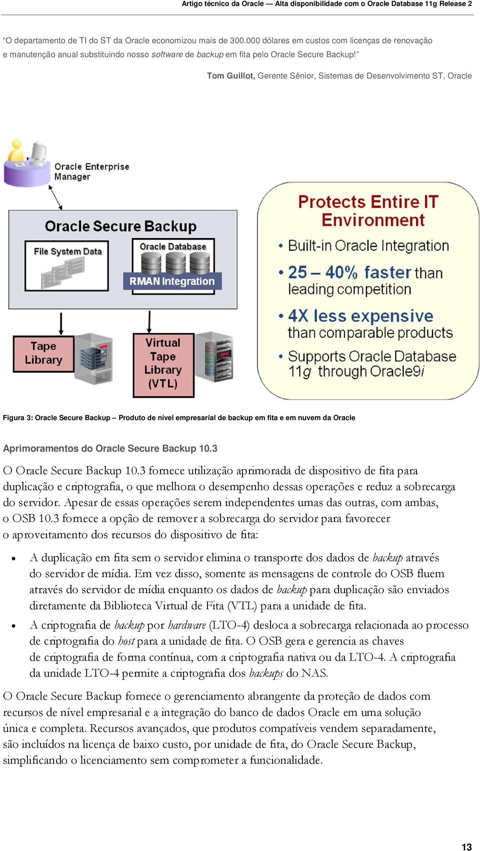 Backup 10.3 O Oracle Secure Backup 10.