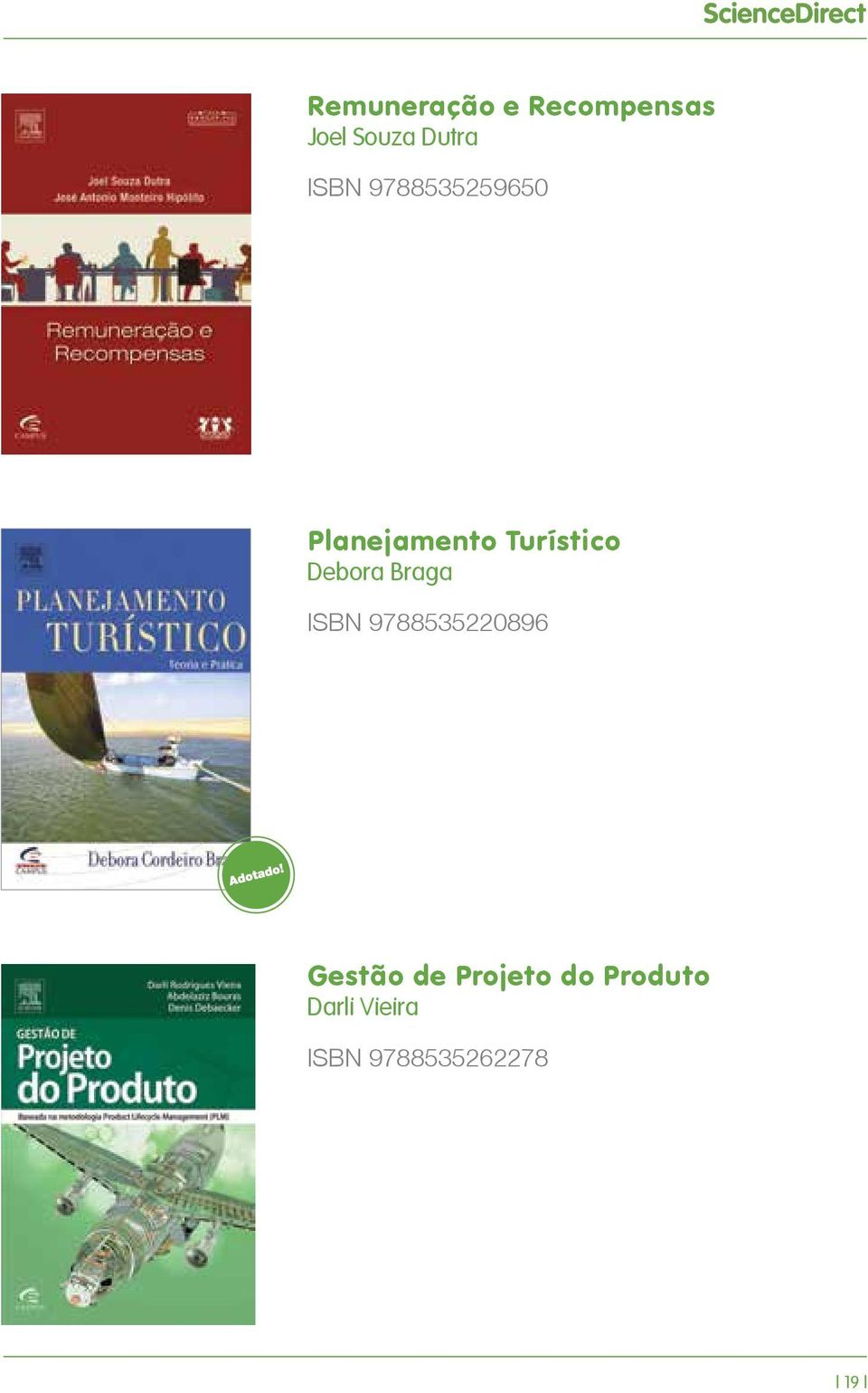 Debora Braga ISBN 9788535220896 Gestão de
