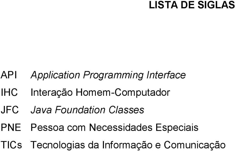 Java Foundation Classes PNE Pessoa com