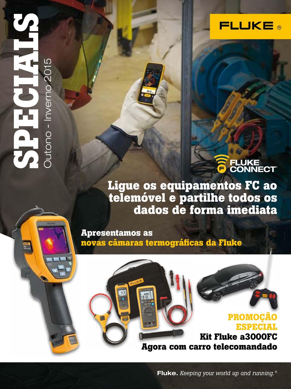 câmaras termográficas da Fluke Promoção especial Kit Fluke