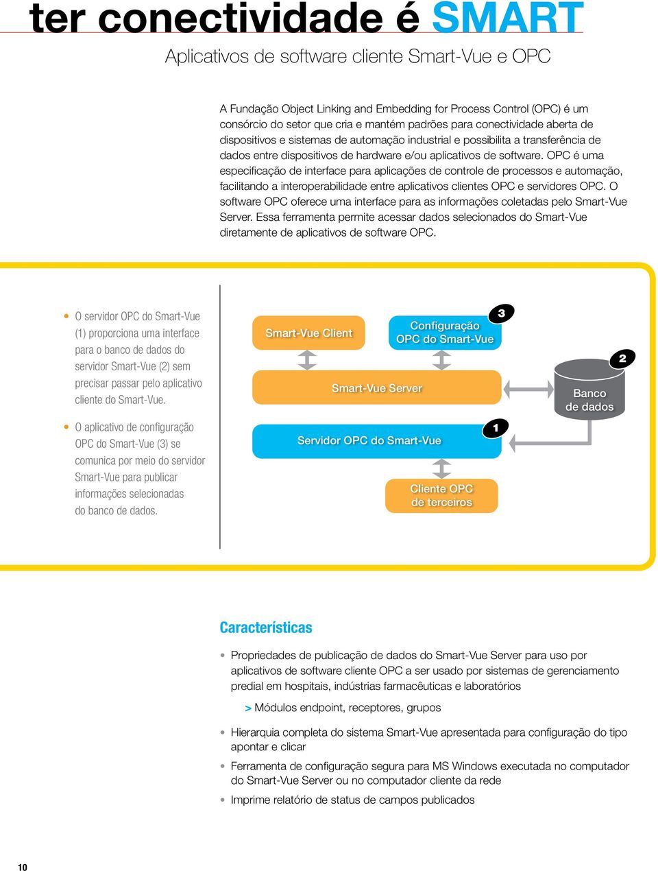 OPC é uma especificação de interface para aplicações de controle de processos e automação, facilitando a interoperabilidade entre aplicativos clientes OPC e servidores OPC.