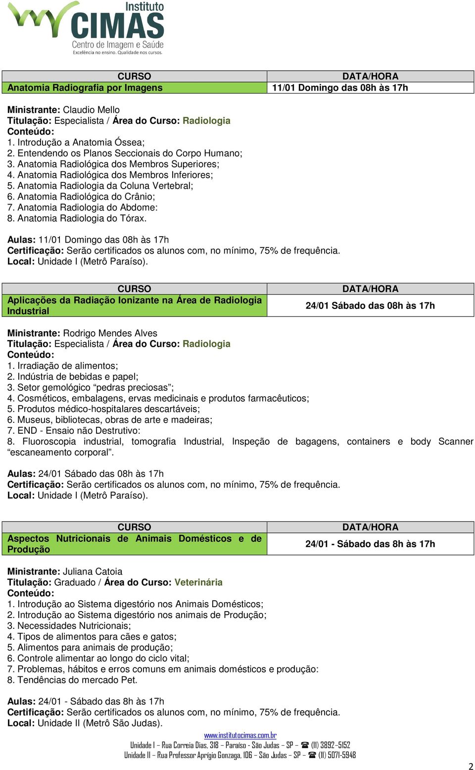 Anatomia Radiologia do Abdome: 8. Anatomia Radiologia do Tórax.