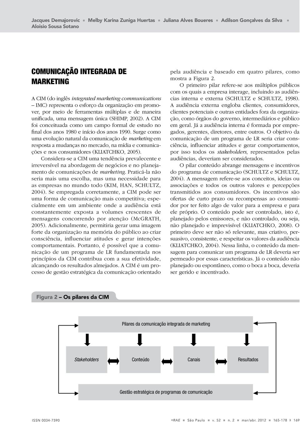 A CIM foi conceituada como um campo formal de estudo no final dos anos 1980 e início dos anos 1990.