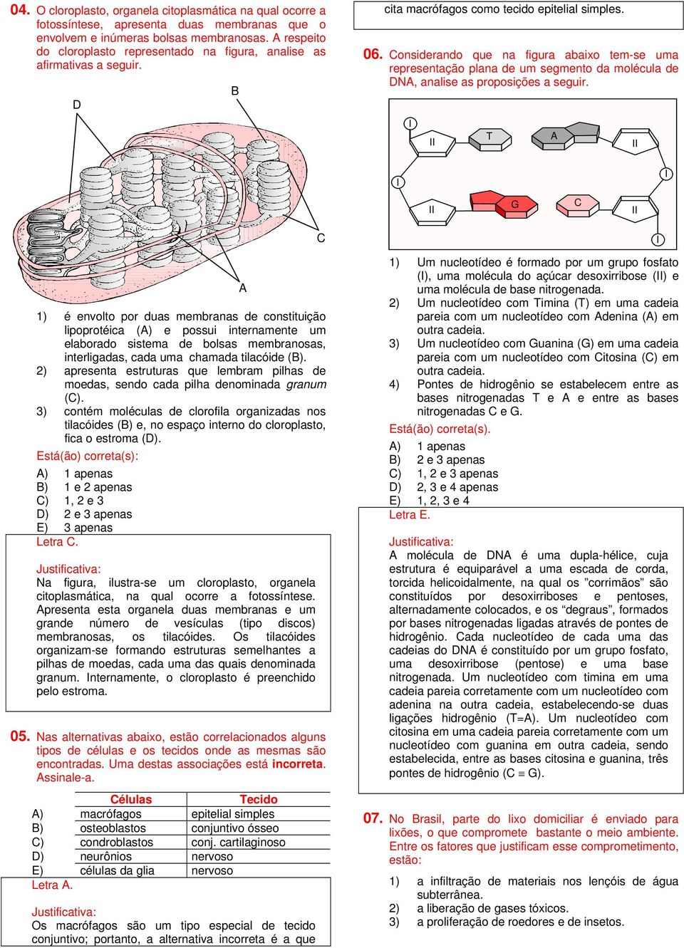 Considerando que na figura abaixo tem-se uma representação plana de um segmento da molécula de DNA, analise as proposições a seguir.