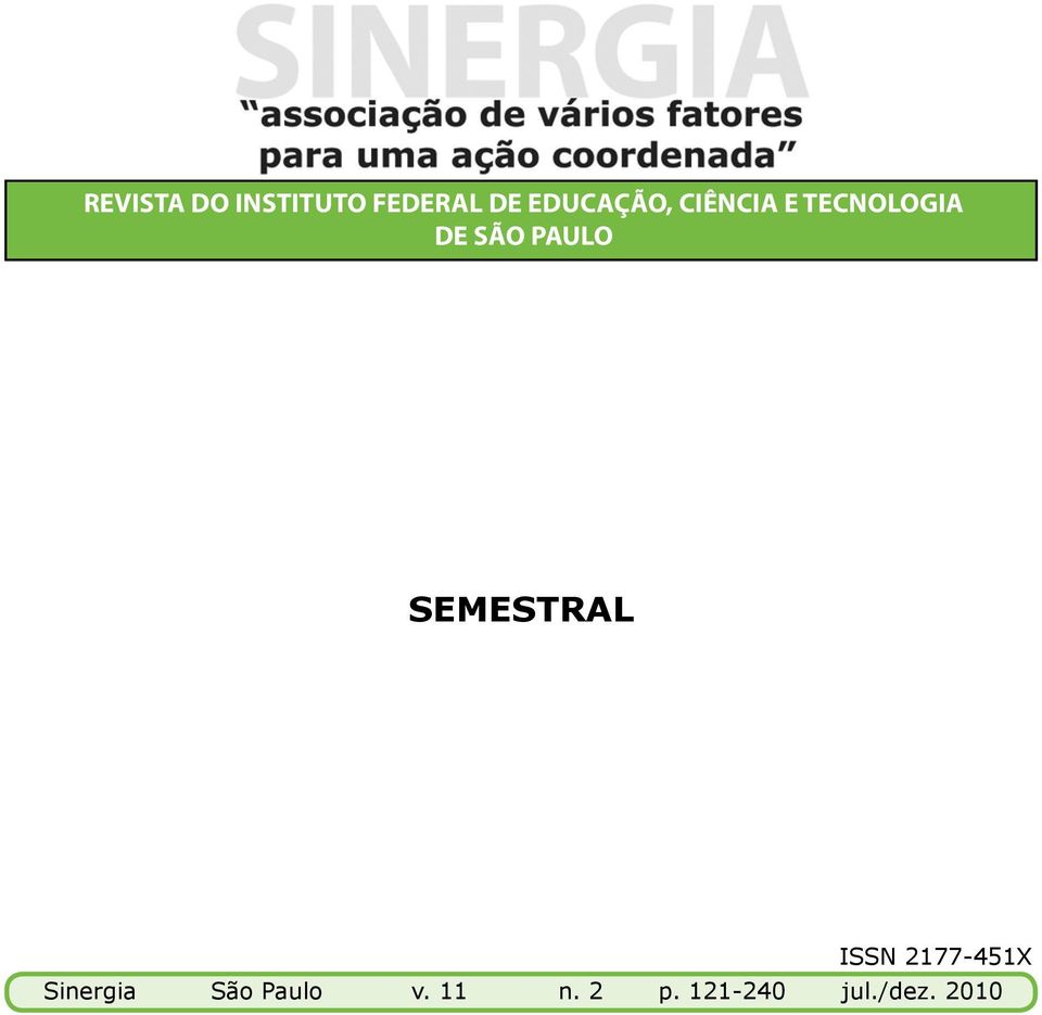 PAULO SEMESTRAL ISSN 2177-451X