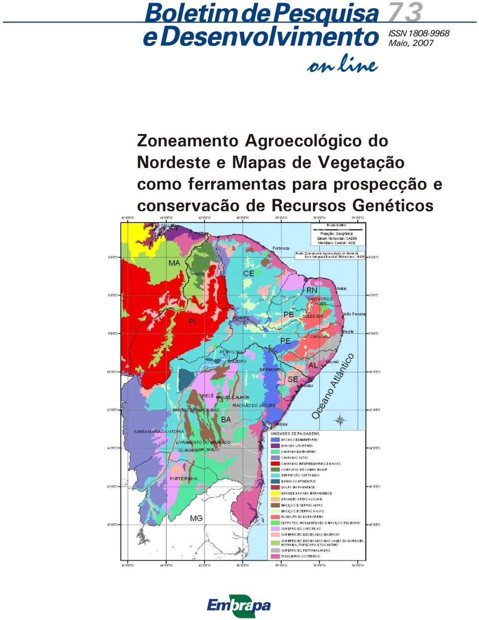 Nordeste e Mapas de Vegetação como ferramentas