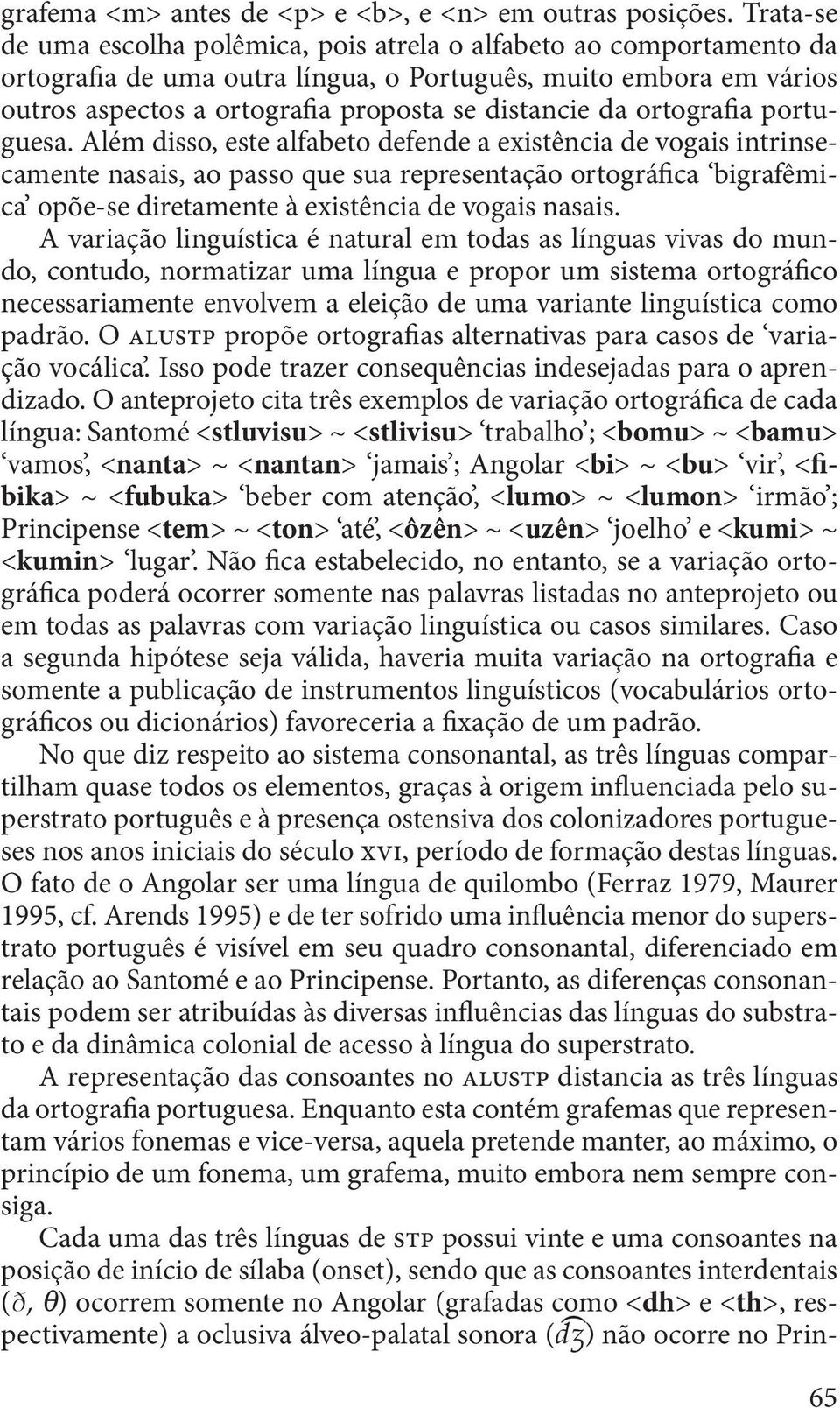 ortografia portuguesa.