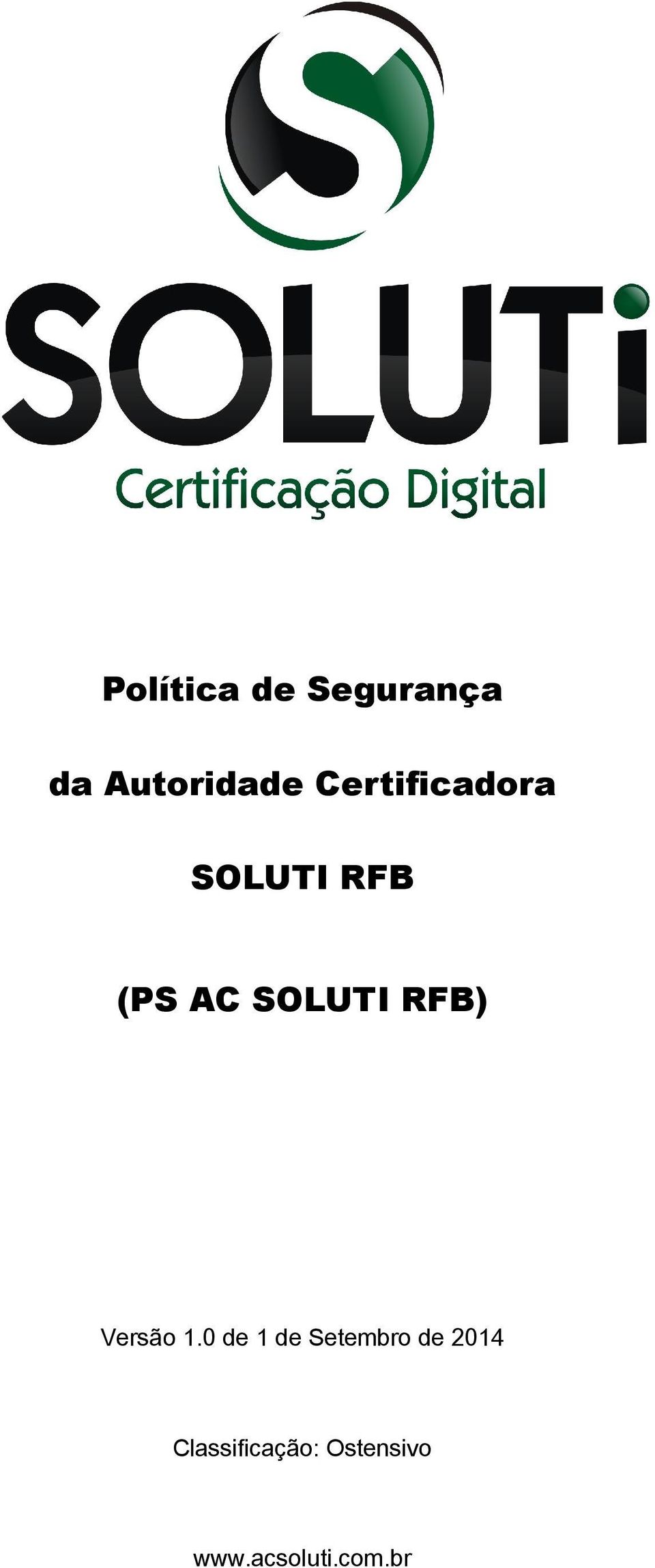 RFB (PS AC SOLUTI RFB) Versão 1.