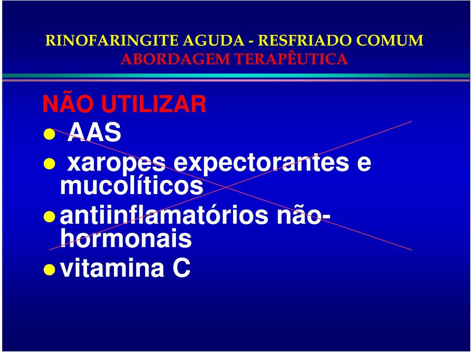 xaropes expectorantes e mucolíticos