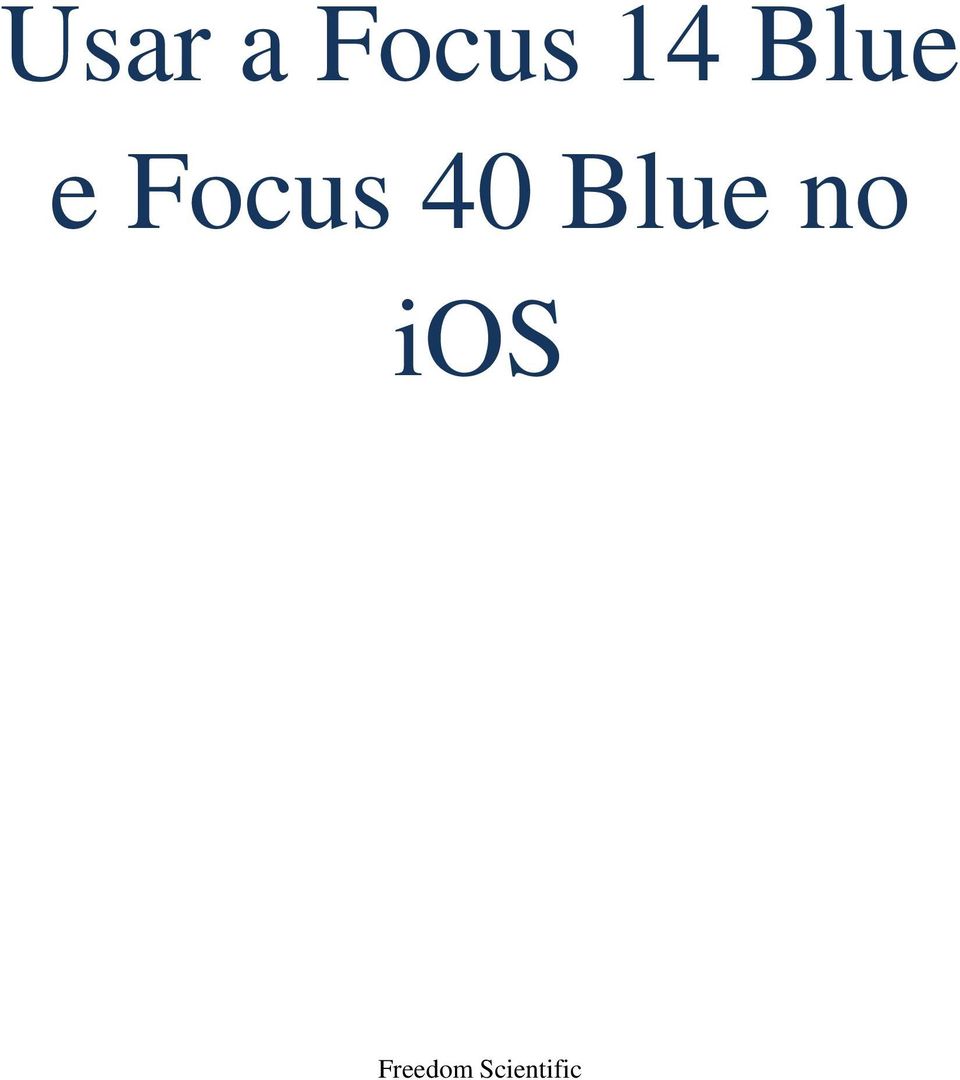 Blue no ios