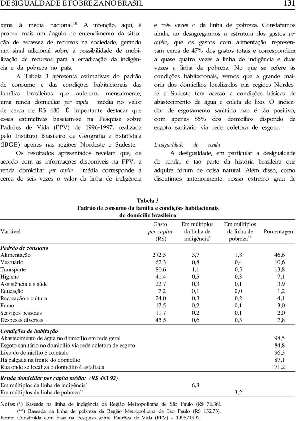 erradicação da indigência e da pobreza no país.