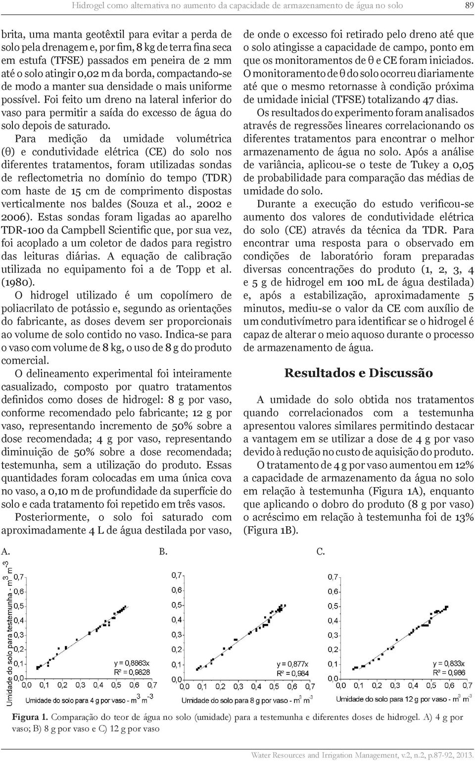 Foi feito um dreno na lateral inferior do vaso para permitir a saída do excesso de água do solo depois de saturado.