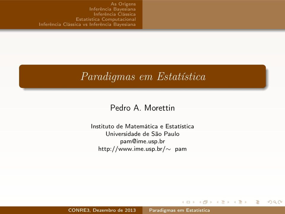 Matemática e Estatística