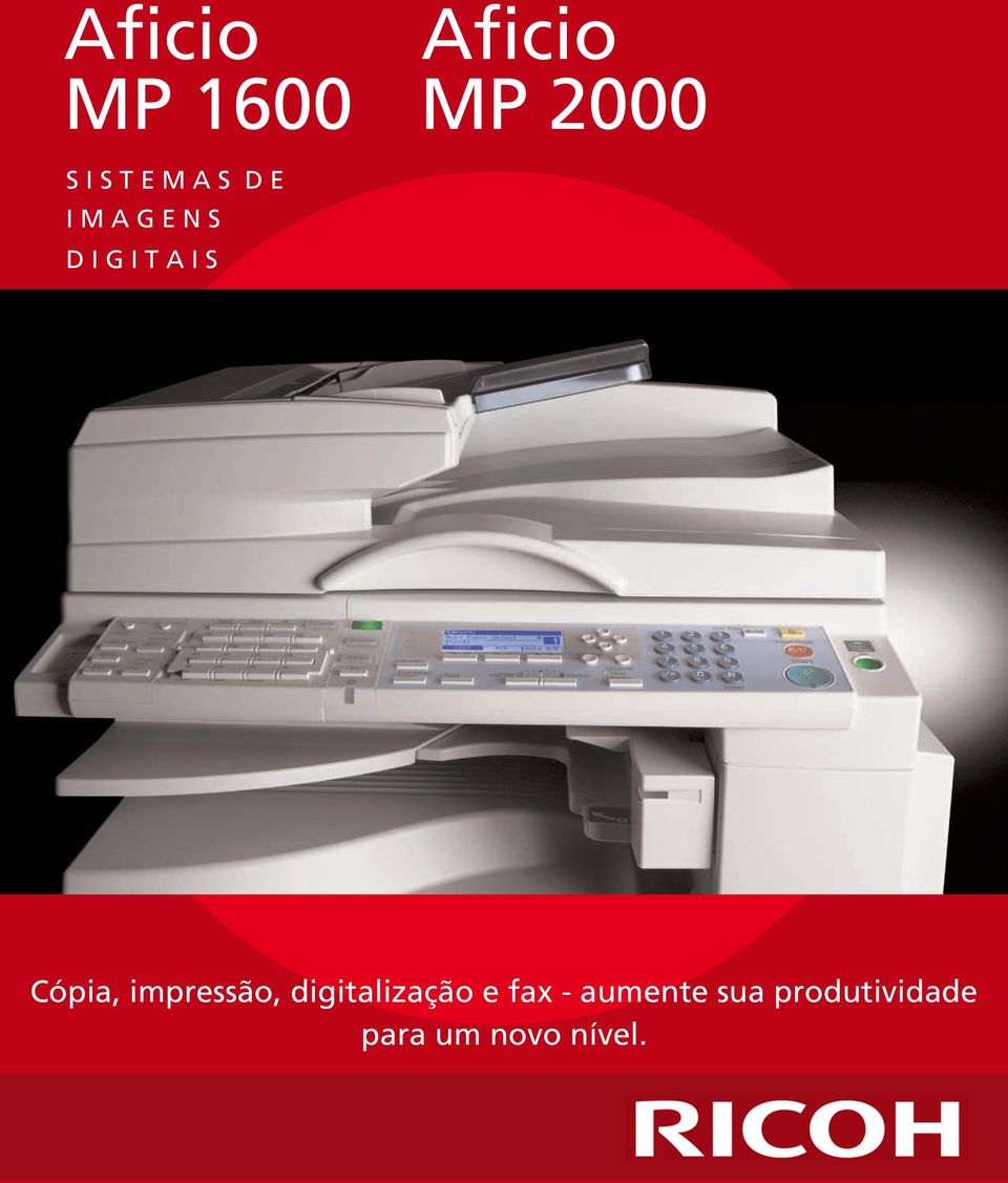 Cópia, impressã, digitalizaçã e fax -