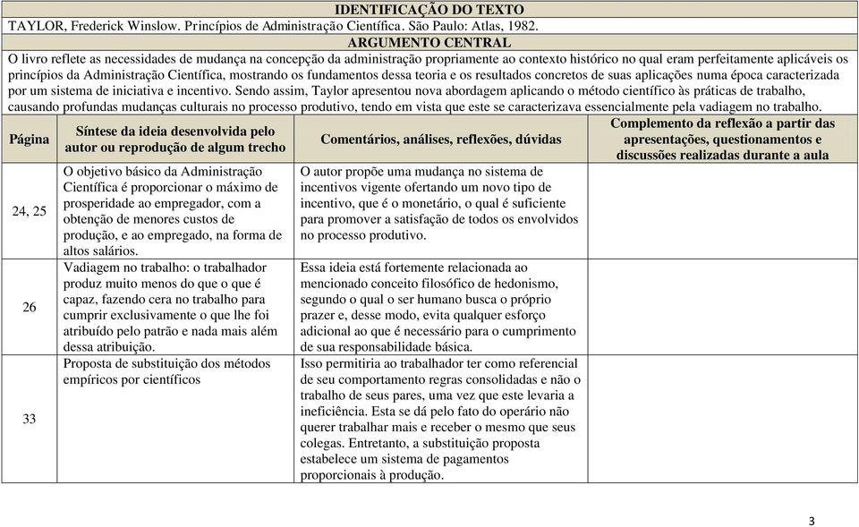 os fundamentos dessa teoria e os resultados concretos de suas aplicações numa época caracterizada por um sistema de iniciativa e incentivo.