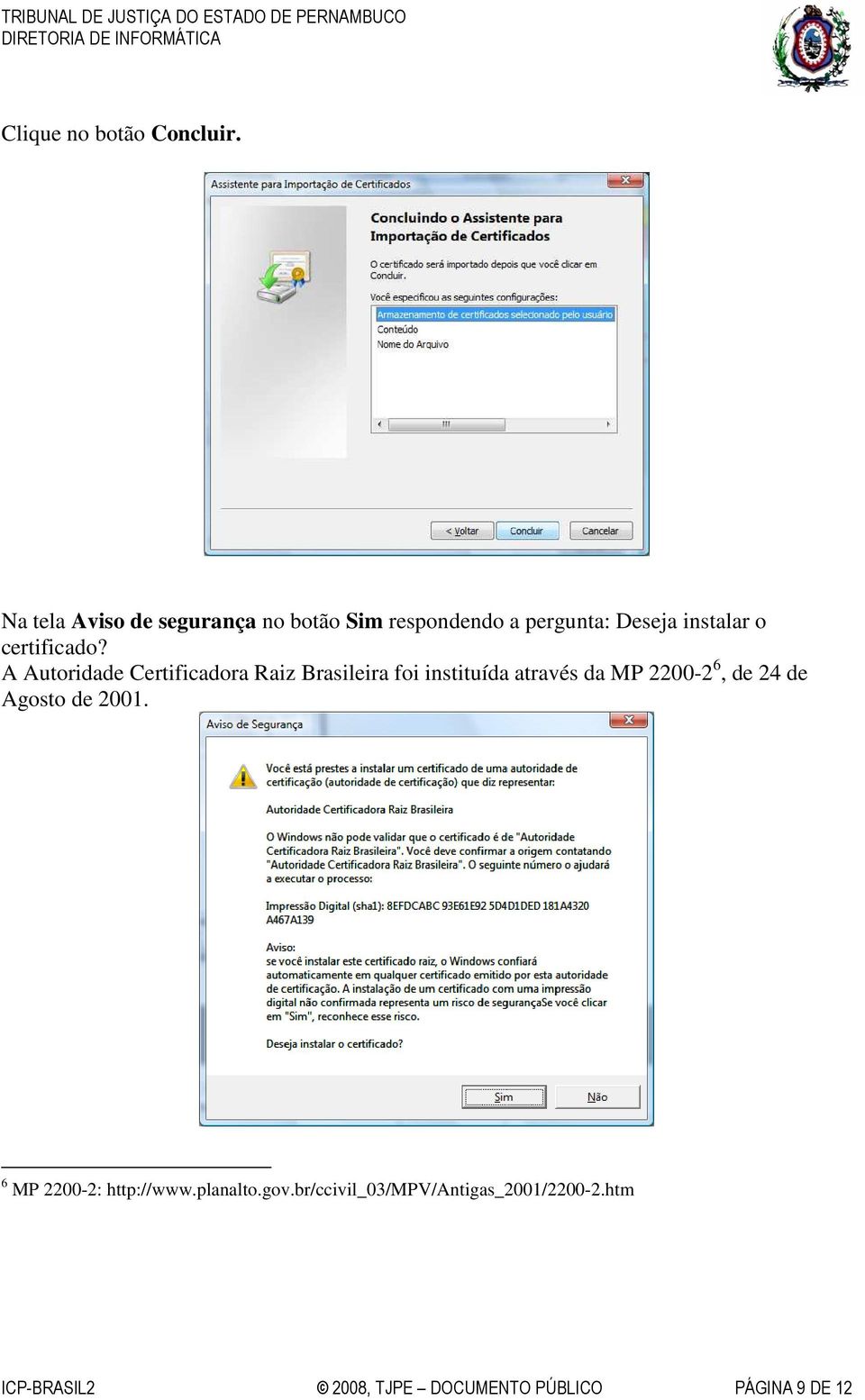 certificado?