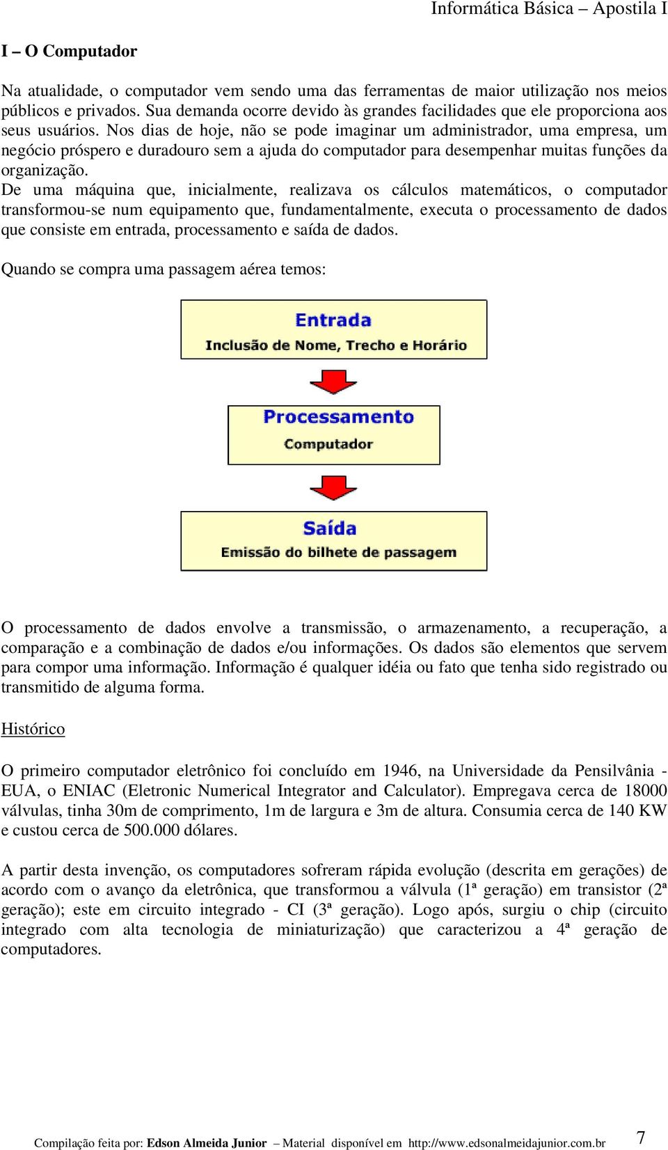 Nos dias de hoje, não se pode imaginar um administrador, uma empresa, um negócio próspero e duradouro sem a ajuda do computador para desempenhar muitas funções da organização.