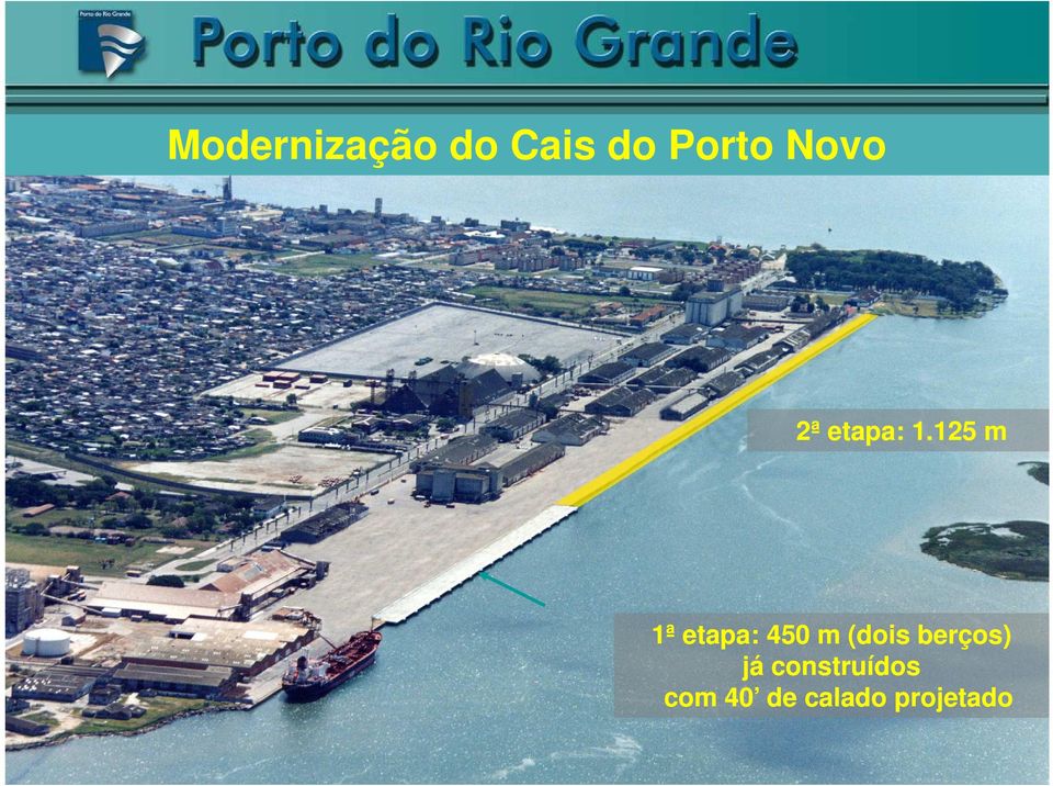 125 m 1ª etapa: 450 m (dois