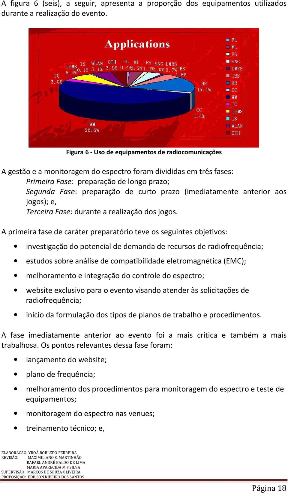 prazo (imediatamente anterior aos jogos); e, Terceira Fase: durante a realização dos jogos.