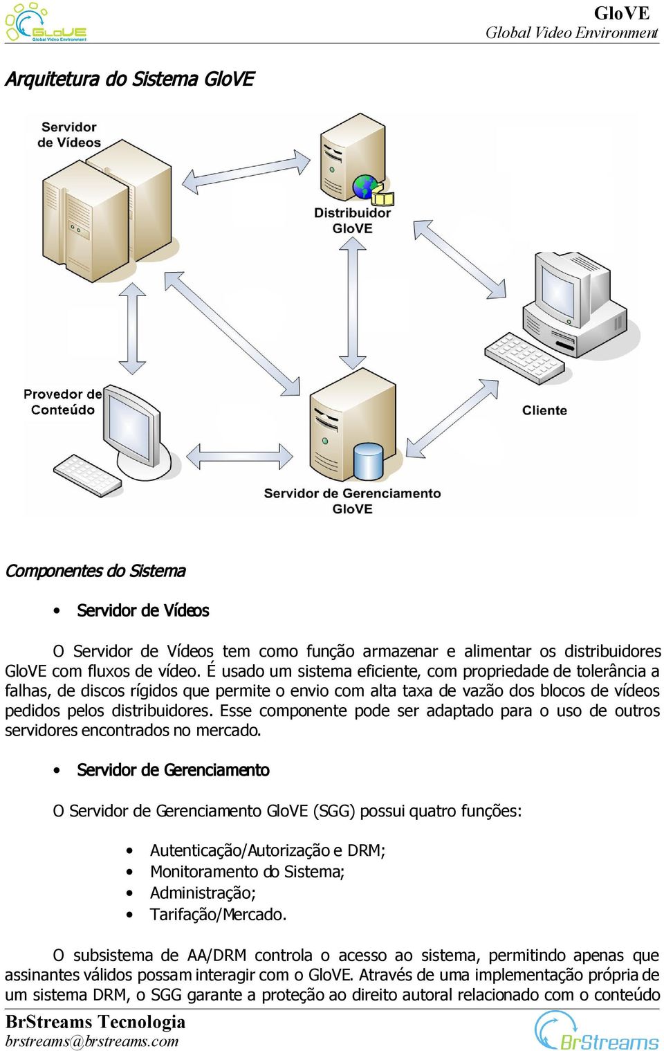 Esse componente pode ser adaptado para o uso de outros servidores encontrados no mercado.