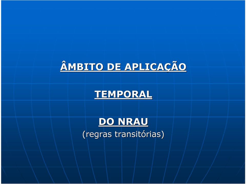 TEMPORAL DO