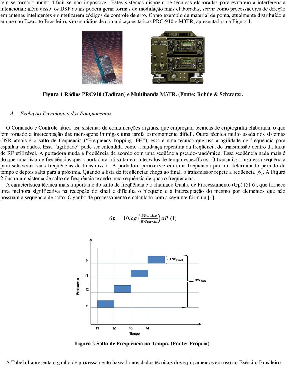 direção em antenas inteligentes e sintetizarem códigos de controle de erro.