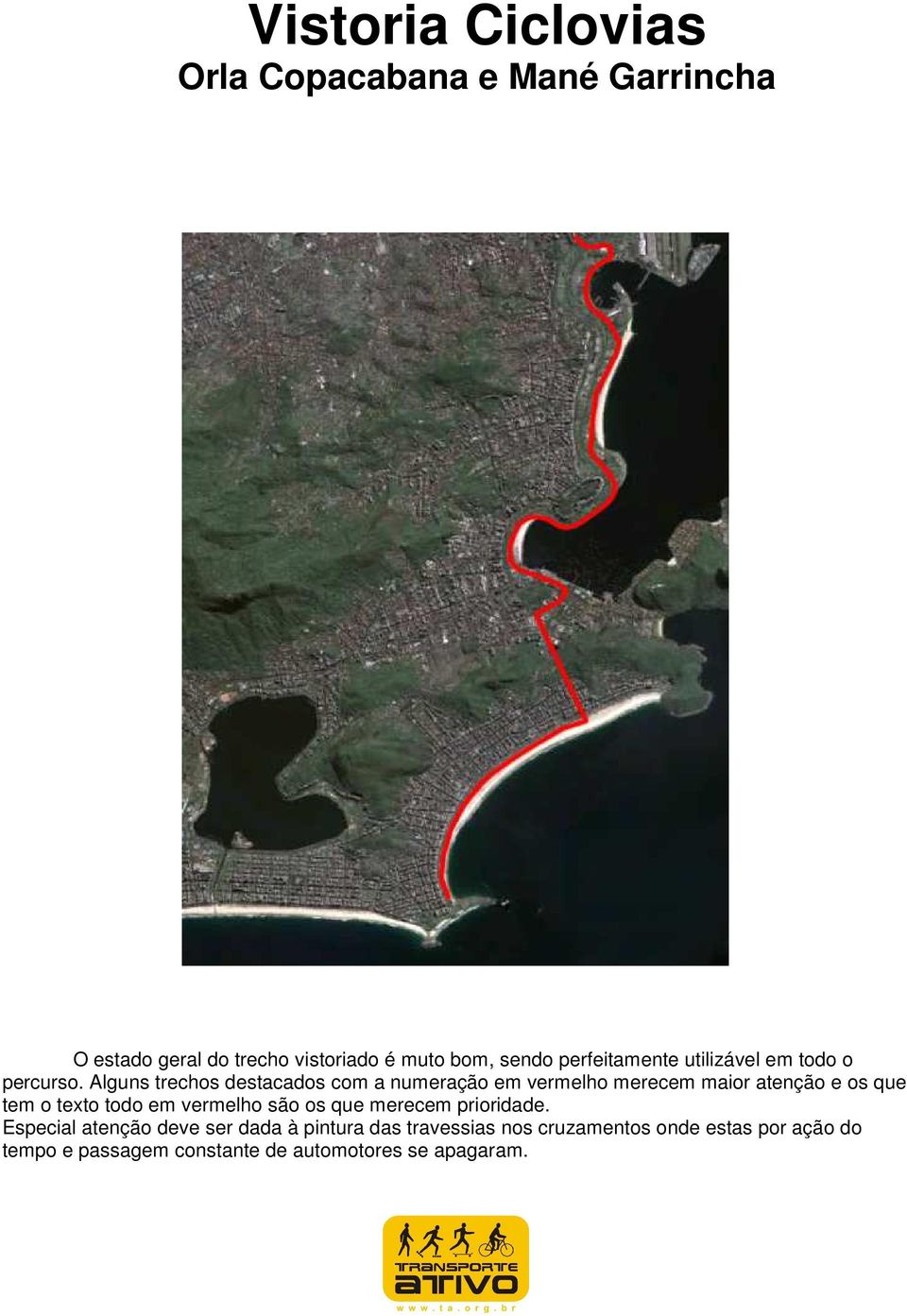 Alguns trechos destacados com a numeração em vermelho merecem maior atenção e os que tem o texto todo em