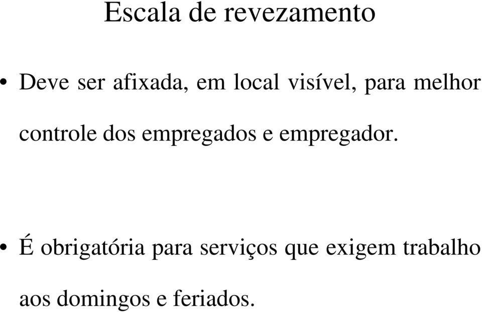 empregados e empregador.