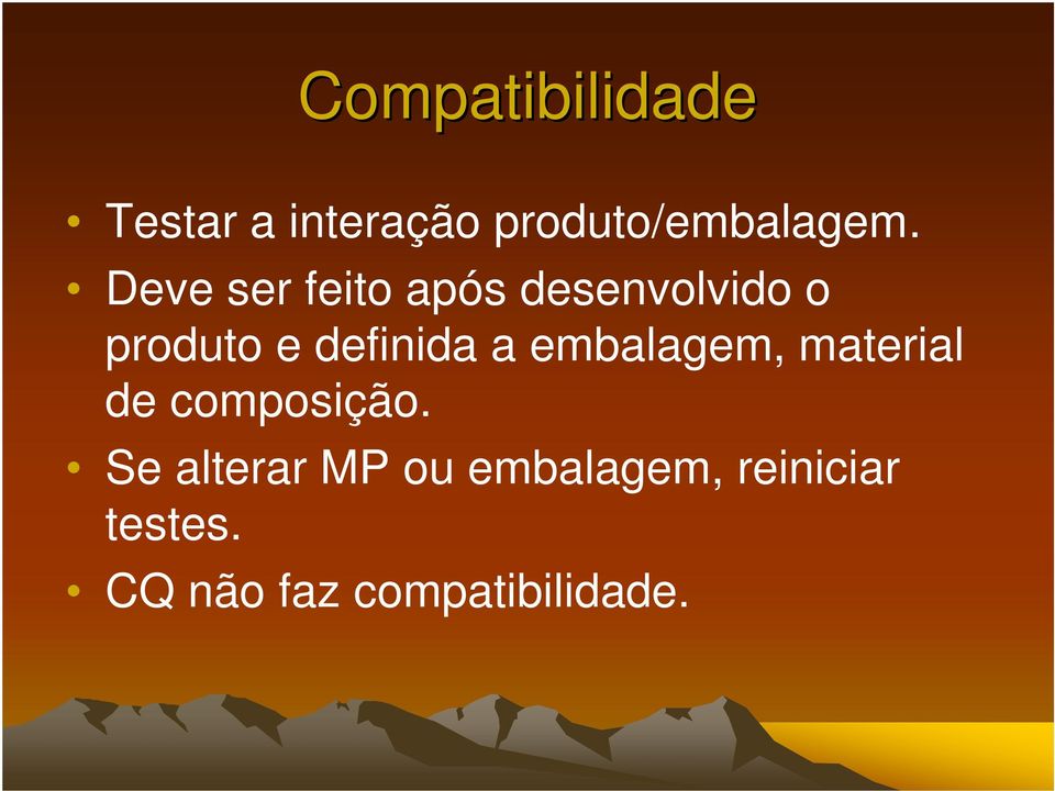 a embalagem, material de composição.