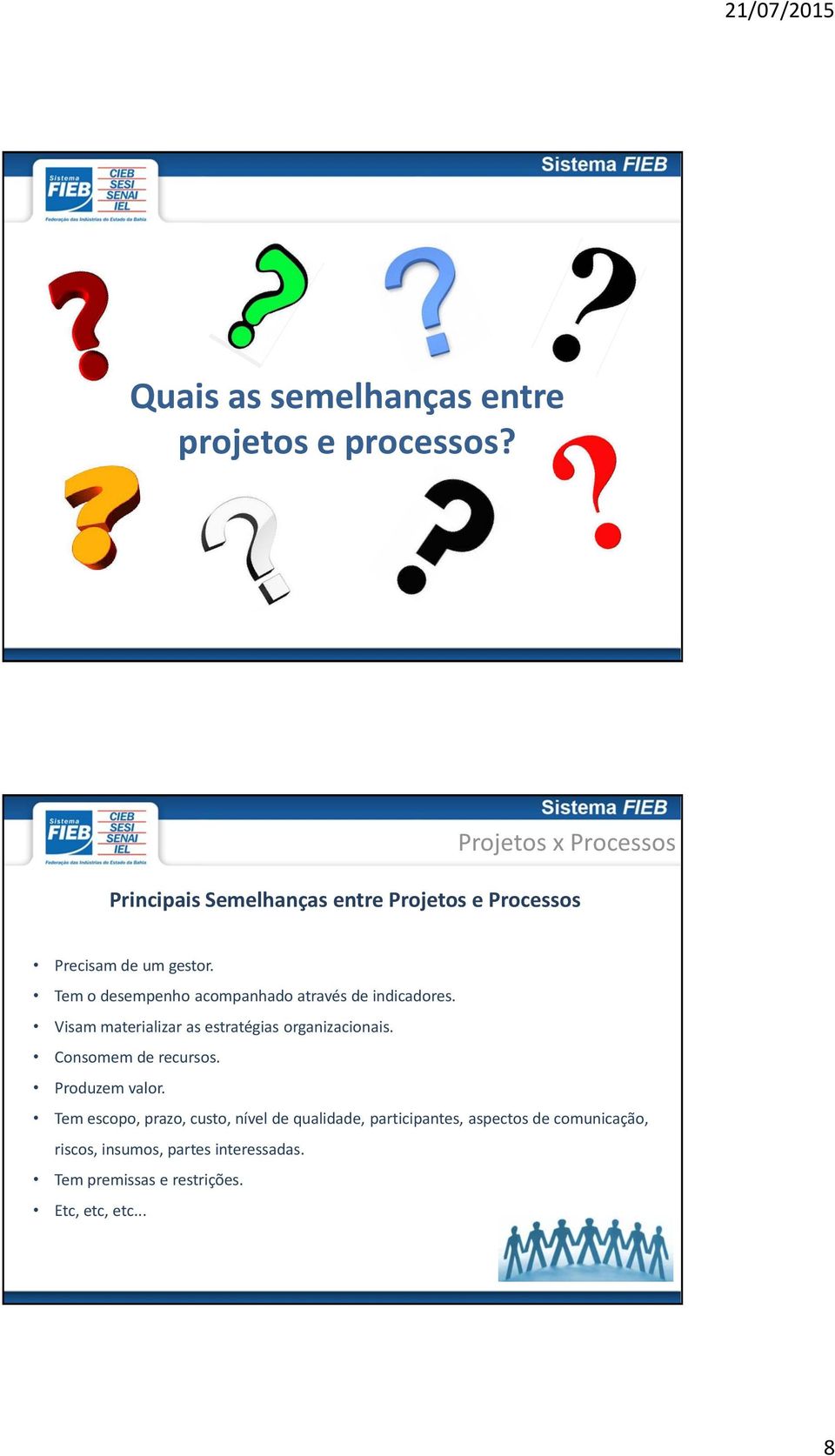 Tem o desempenho acompanhado através de indicadores. Visam materializar as estratégias organizacionais.