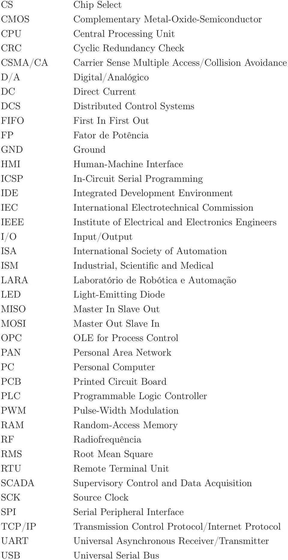 Out Fator de Potência Ground Human-Machine Interface In-Circuit Serial Programming Integrated Development Environment International Electrotechnical Commission Institute of Electrical and Electronics