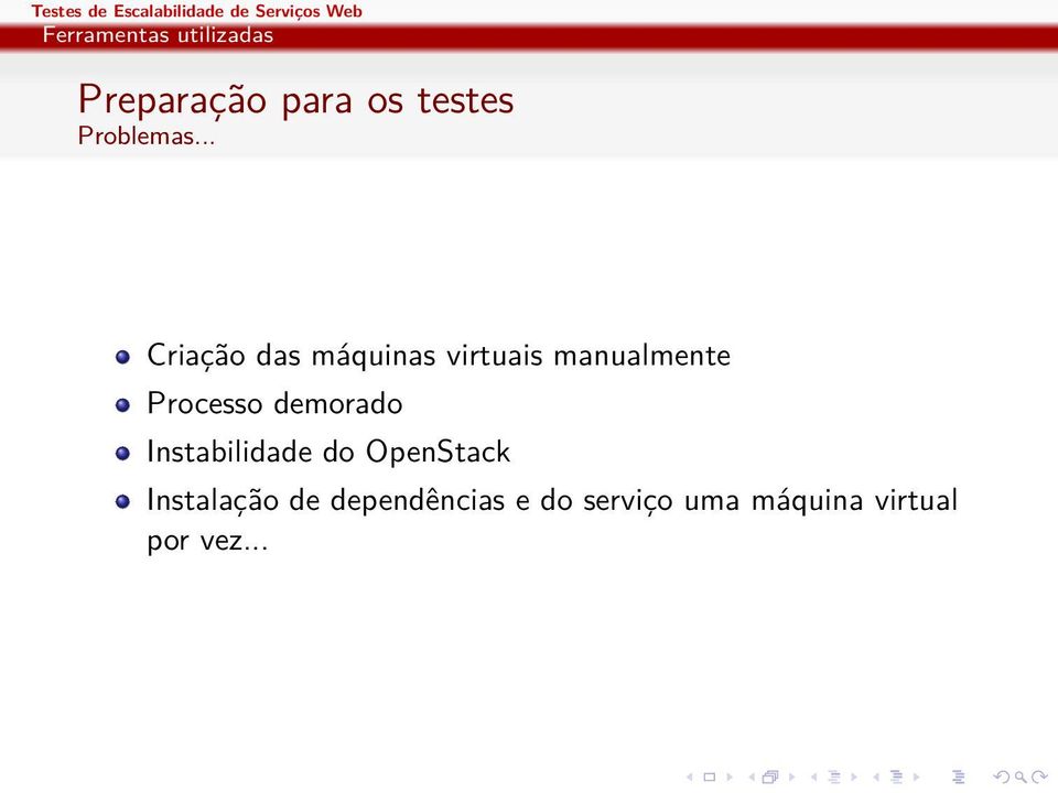 .. Criação das máquinas virtuais manualmente Processo