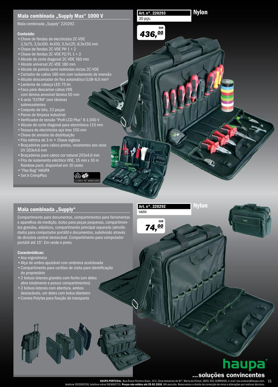 pontas semi-redondas rectas 2C-VDE Cortador de cabos 160 mm com isolamento de imersão Alicate descarnador de fios automático 0,08-6,0 mm² Lanterna de cabeça LED 75 lm Faca para descarnar cabos VDE