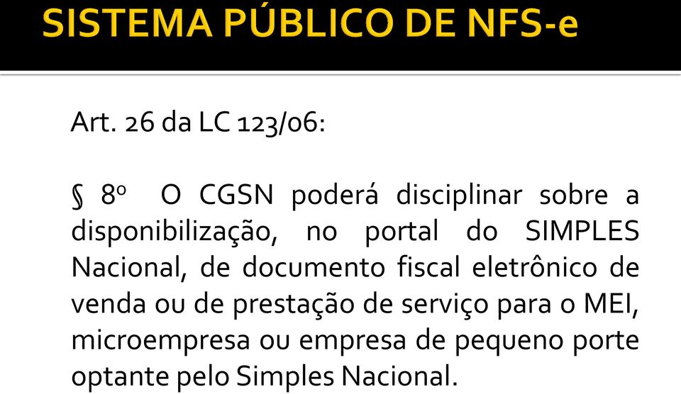 fiscal eletrônico de venda ou de prestação de serviço para o