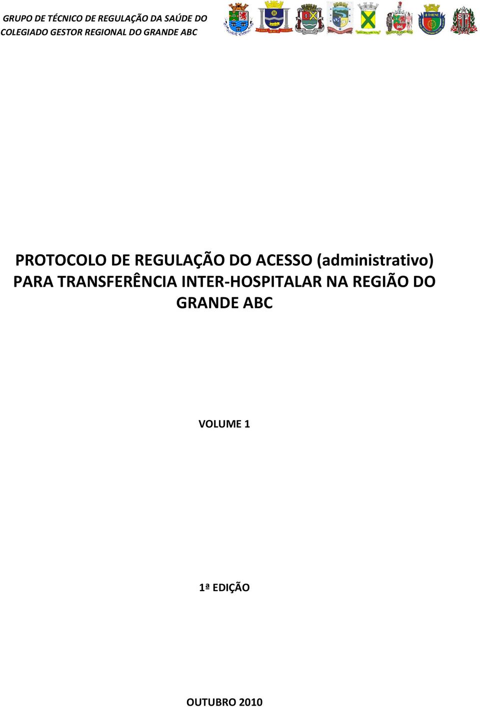 INTER-HOSPITALAR NA REGIÃO DO