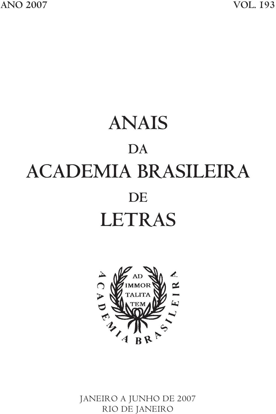 BRASILEIRA DE LETRAS