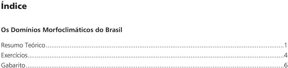 Brasil Resumo Teórico.