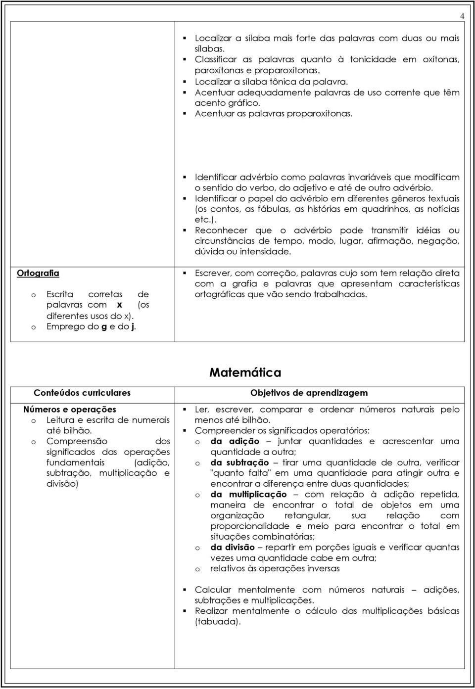 4 Identificar advérbi cm palavras invariáveis que mdificam sentid d verb, d adjetiv e até de utr advérbi.