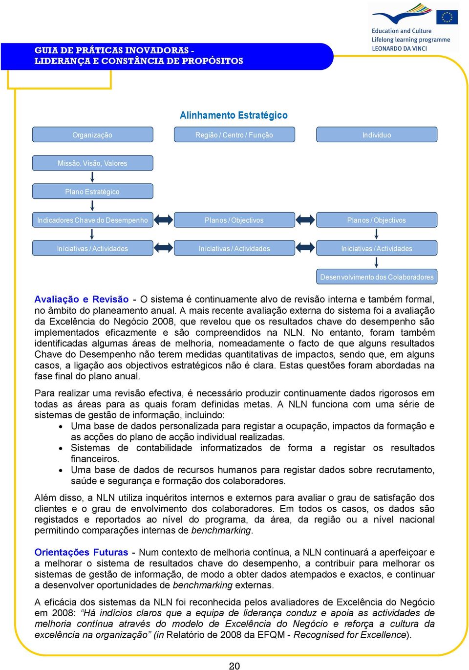 continuamente alvo de revisão interna e também formal, no âmbito do planeamento anual.