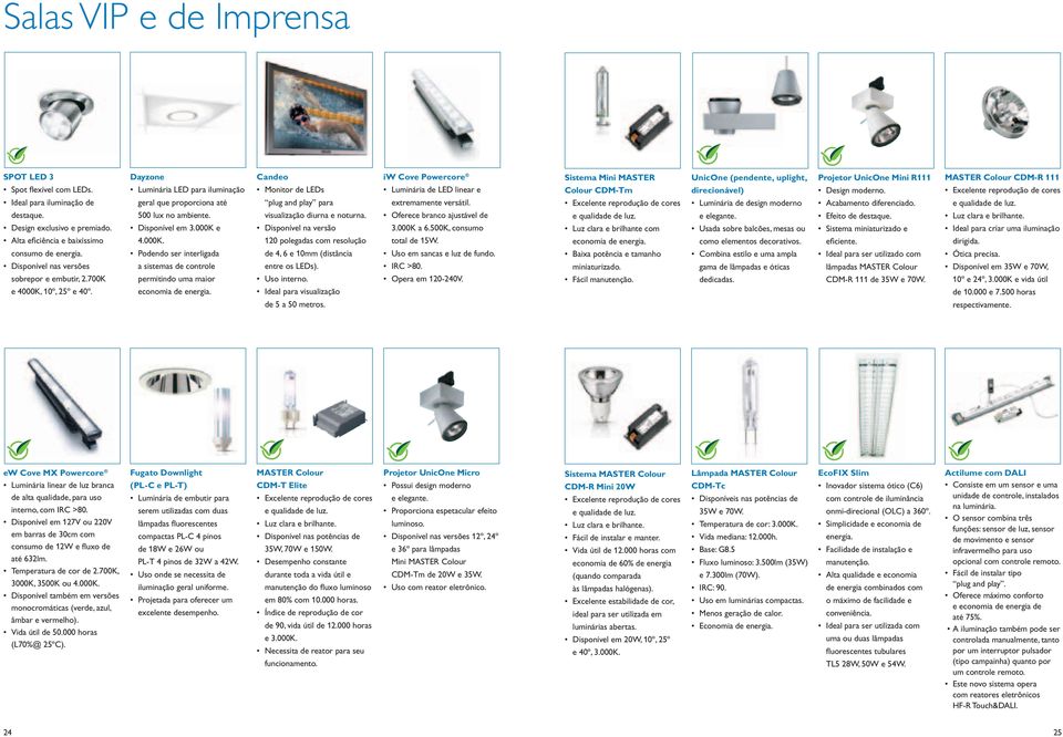 Candeo Monitor de LEDs plug and play para visualização diurna e noturna. Disponível na versão 120 polegadas com resolução de 4, 6 e 10mm (distância entre os LEDs). Uso interno.