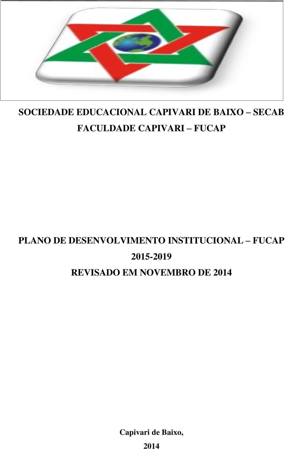 DESENVOLVIMENTO INSTITUCIONAL FUCAP