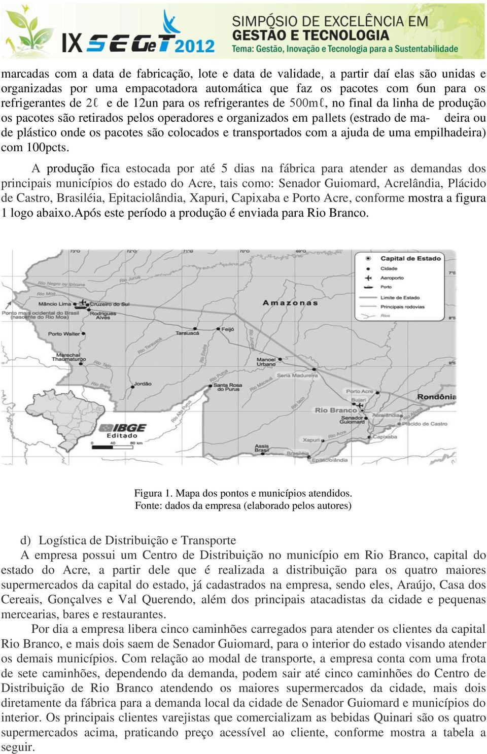 transportados com a ajuda de uma empilhadeira) com 100pcts.