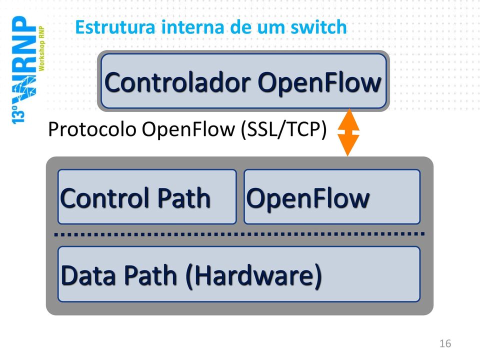 OpenFlow (SSL/TCP) Control Path