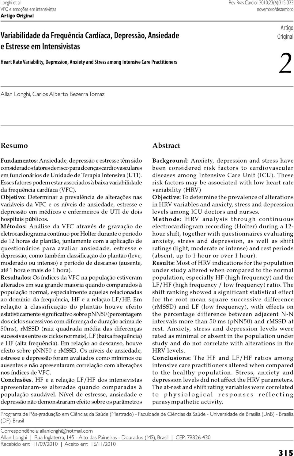 Practitioners Rev Bras Cardiol.