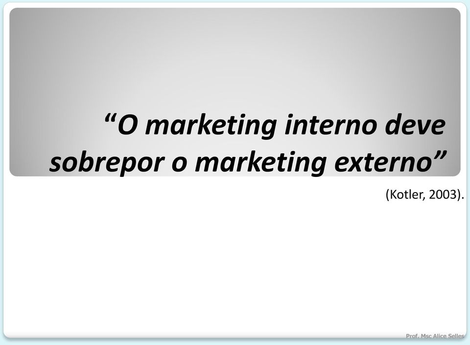 marketing externo