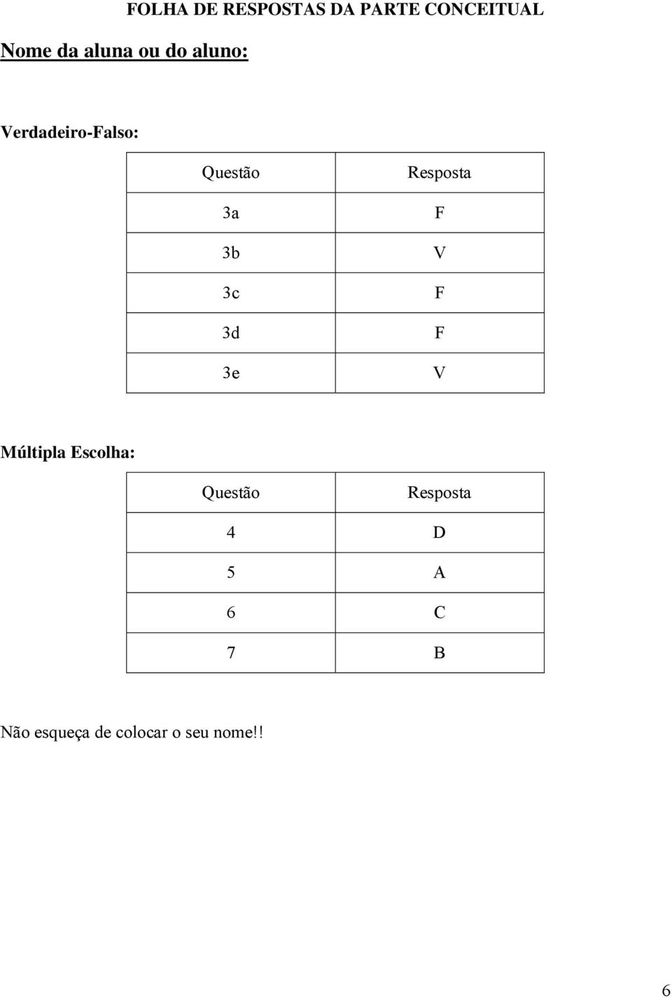 3d 3e Resposta F V F F V Múltipla Escolha: Questão