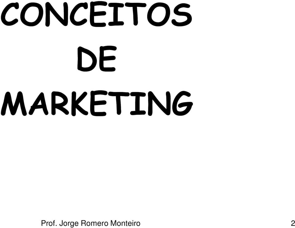 MARKETING