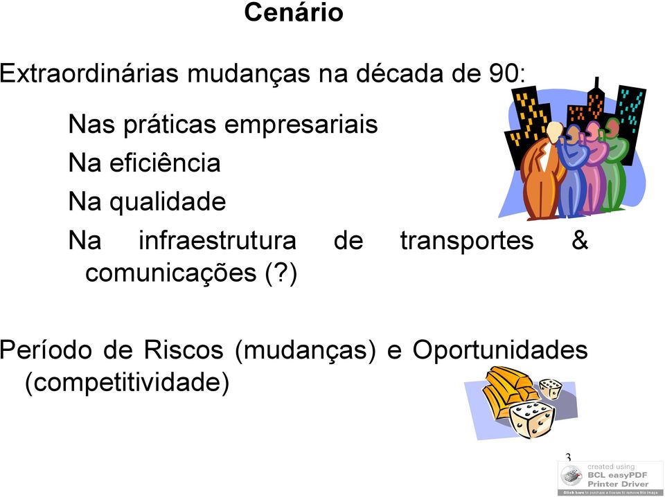 infraestrutura de transportes & comunicações (?