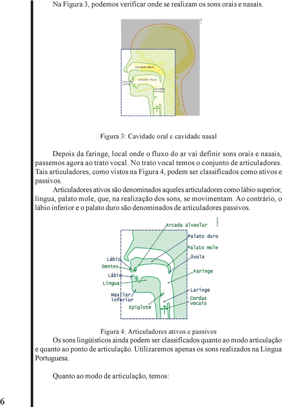 Tais articuladores, como vistos na Figura 4, podem ser classificados como ativos e passivos.