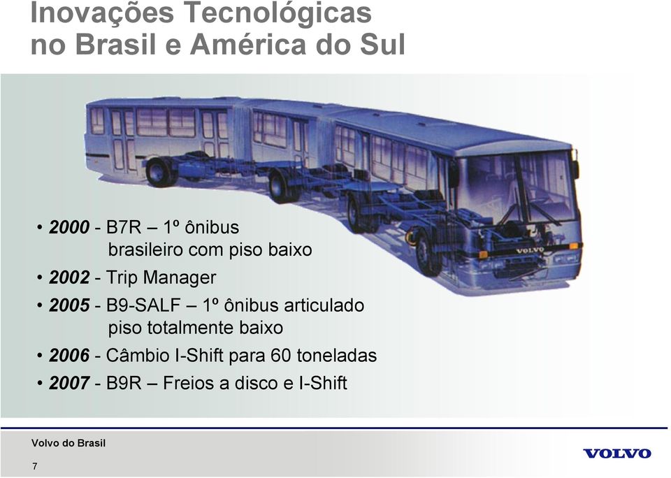 B9-SALF 1º ônibus articulado piso totalmente baixo 2006 -